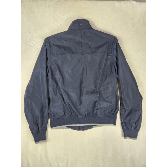 Tommy Hilfiger Men's Jacket Water & Wind Resistant Size Small Navy Full Zip - Picture 6 of 14